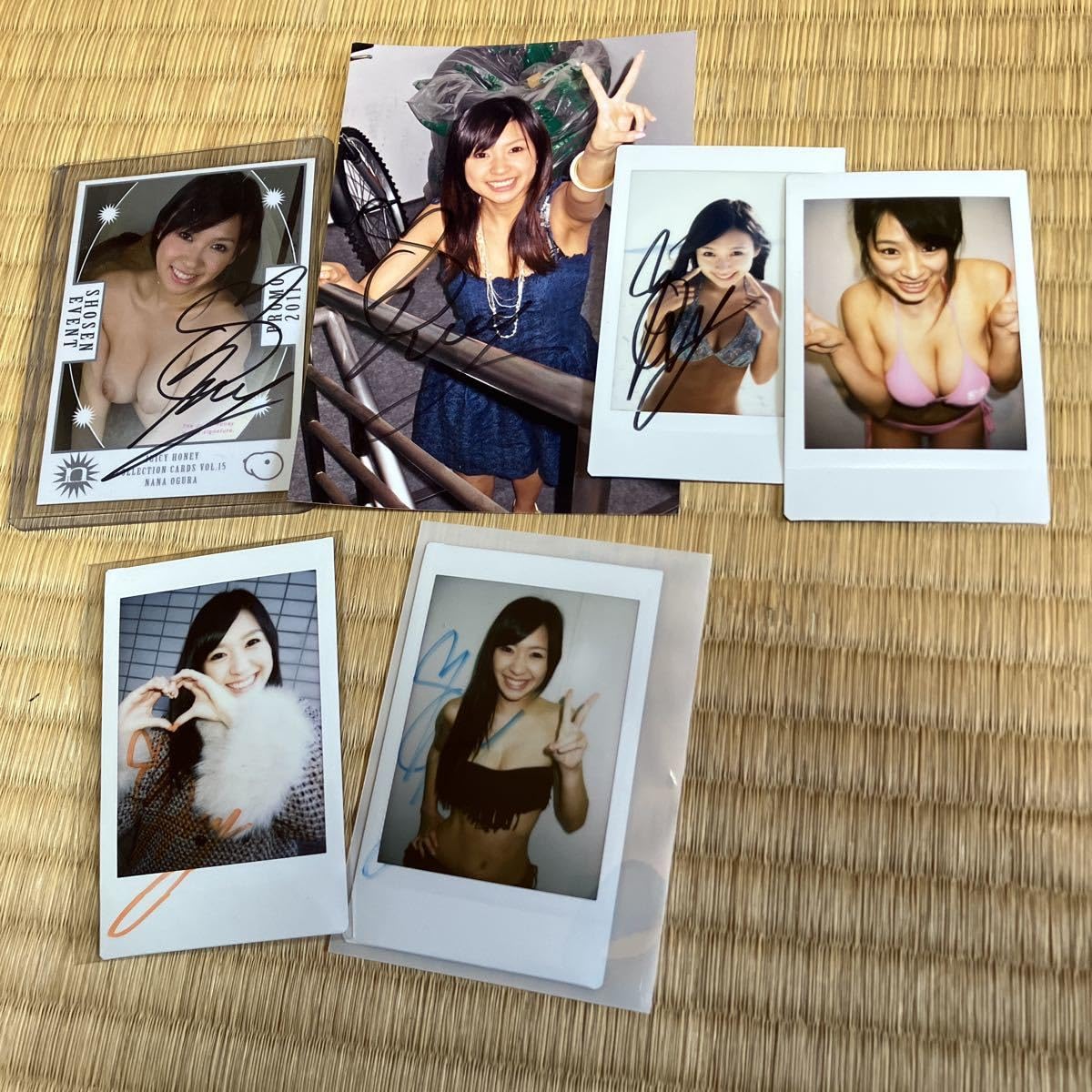 小倉奈々　チェキ　19枚セット　サイン入り Amazon.co.jp: 小倉奈々 サイン入りチェキセット : おもちゃ